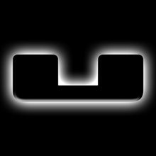 Load image into Gallery viewer, ORACLE Lighting Universal Illuminated LED Letter Badges - Matte Blk Surface Finish - U
