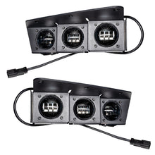 Load image into Gallery viewer, ORACLE Lighting 21-22 Ford Bronco Triple LED Fog Light Kit for Steel Bumper - White