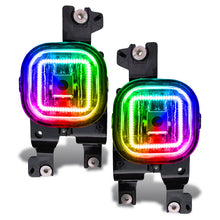 Load image into Gallery viewer, Oracle Ford Superduty 08-10 LED Fog Light Halo Kit - ColorSHIFT w/o Controller