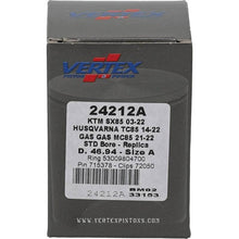 Load image into Gallery viewer, Vertex Piston 03-24 KTM 85 SX 85cc Cast Replica Piston Kit