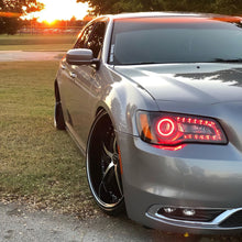 Load image into Gallery viewer, Oracle 11-19 Chrysler 300C DRL Upgrade w/ Halo Kit - ColorSHIFT w/ 2.0 Controller