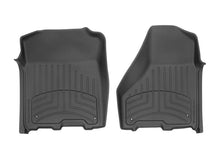Load image into Gallery viewer, WeatherTech 12-18 Dodge Ram 1500 Crew Cab / Extended Cab Front FloorLiner HP - Black