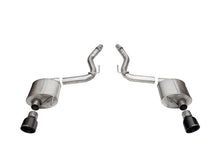 Load image into Gallery viewer, Corsa 24+ Ford Mustang GT Touring Axle-Back Dual Rear Exit with 4.5in Pro Series Black PVD Tips