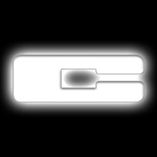Load image into Gallery viewer, ORACLE Lighting Universal Illuminated LED Letter Badges - Matte Wht Surface Finish - C