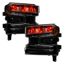 Load image into Gallery viewer, Oracle 19-21 Silverado/Sierra 1500 RGB Demon Eye Headlight Kit - w/o Controller