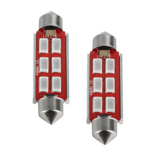Load image into Gallery viewer, Oracle 44MM 6 LED 3-Chip Festoon Bulbs (Pair) - Green
