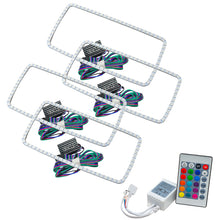 Load image into Gallery viewer, Oracle GMC Sierra 07-13 Halo Kit (New Square Ring Design) - w/ Simple Controller