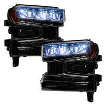 Load image into Gallery viewer, Oracle 19-21 Silverado/Sierra 1500 RGB Demon Eye Headlight Kit - w/o Controller