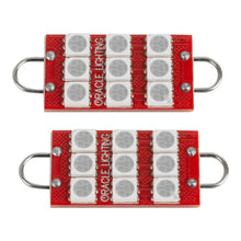 Load image into Gallery viewer, Oracle 44MM 6 LED 3 Chip - Loop Festoon Bulbs (Pair) - Red