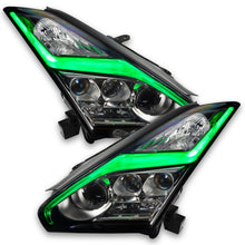 Load image into Gallery viewer, Oracle 15-21 Nissan GT-R RGB+W (Lightning Bolt) Headlight DRL Kit- w/o Controller