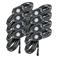 Load image into Gallery viewer, Oracle Bluetooth + RF Underbody Rock Light Kit - 8 PCS - ColorSHIFT