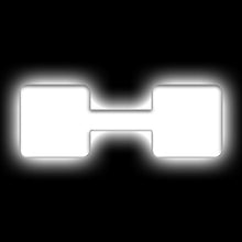 Load image into Gallery viewer, ORACLE Lighting Universal Illuminated LED Letter Badges - Matte Wht Surface Finish - H