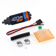 Load image into Gallery viewer, DeatschWerks DW420 Series 420lph In-Tank Fuel Pump w/ Universal Install Kit
