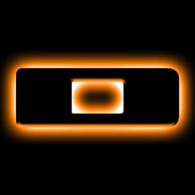 Load image into Gallery viewer, ORACLE Lighting Universal Illuminated LED Letter Badges - Matte Blk Surface Finish - D