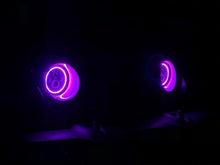 Load image into Gallery viewer, Oracle 7in High Powered LED Headlights - Black Bezel - ColorSHIFT 2.0