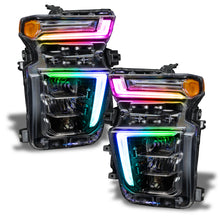 Load image into Gallery viewer, Oracle 20-21 Chevy Silverado HD 2500 RGB+W Headlight DRL Kit - ColorSHIFT w/o Controller