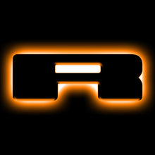 Load image into Gallery viewer, ORACLE Lighting Universal Illuminated LED Letter Badges - Matte Blk Surface Finish - R