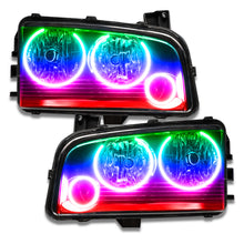 Load image into Gallery viewer, Oracle Dodge Charger 05-10 Triple Ring Halo Kit - ColorSHIFT