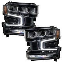 Load image into Gallery viewer, Oracle 19-21 Chevy Silverado 1500 RGB+W Headlight DRL Kit - ColorSHIFT w/ BC1 Controller