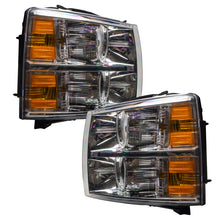 Load image into Gallery viewer, Oracle Lighting 07-13 Chevrolet Silverado Pre-Assembled LED Halo Headlights - Blue