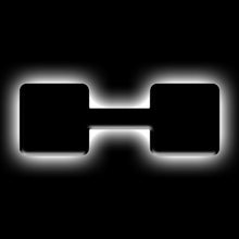 Load image into Gallery viewer, ORACLE Lighting Universal Illuminated LED Letter Badges - Matte Blk Surface Finish - H