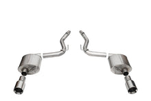 Load image into Gallery viewer, Corsa 24+ Ford Mustang GT Touring Axle-Back Ex.Sys 3.0in Dual Rear Exit w/4.5in Straight Cut Tips