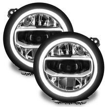 Load image into Gallery viewer, Oracle Jeep Wrangler JL/JT RGB+W Headlight DRL  Kit - ColorSHIFT w/ Simple Controller