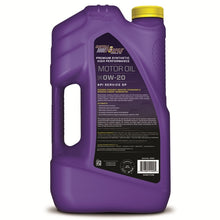 Load image into Gallery viewer, Royal Purple Premium Synthetic High Performance Multi-Grade 0W20 Motor Oil - 5 Quart