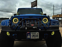Load image into Gallery viewer, Oracle Off-Road 3in W Square Spotlight with Halo - ColorSHIFT