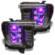 Load image into Gallery viewer, Oracle 19-21 Silverado/Sierra 1500 RGB Demon Eye Headlight Kit - w/o Controller