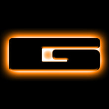 Load image into Gallery viewer, ORACLE Lighting Universal Illuminated LED Letter Badges - Matte Blk Surface Finish - G