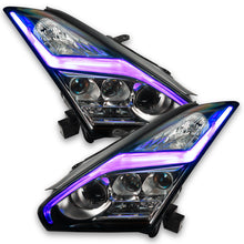 Load image into Gallery viewer, Oracle 15-21 Nissan GT-R RGB+W Lightning Bolt Headlight DRL Kit w/ BC1 Controller