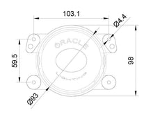 Load image into Gallery viewer, Oracle Jeep Wrangler JK/JL/JT High Performance W LED Fog Lights - w/o Controller