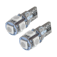 Load image into Gallery viewer, Oracle T10 5 LED 3 Chip SMD Bulbs (Pair) - Green