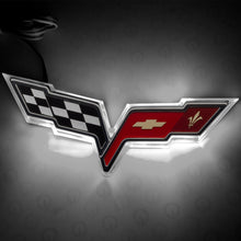 Load image into Gallery viewer, Oracle Chevrolet Corvette C6 Illuminated Emblem - White