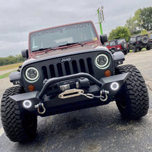 Load image into Gallery viewer, Oracle 7in High Powered LED Headlights - Black Bezel - ColorSHIFT 2.0