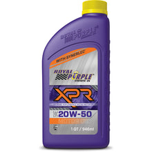 Load image into Gallery viewer, Royal Purple XPR Synthetic Extreme Performance 20W50 Racing Oil - 1 Quart