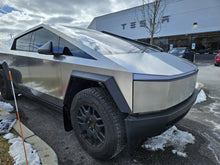 Load image into Gallery viewer, Rally Armor 24-25 Tesla Cybertruck Black UR Mud Flap White Logo