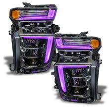 Load image into Gallery viewer, Oracle 20-21 Chevy Silverado HD 2500/3500 RGB+W Headlight DRL Upgrade Kit - ColorSHIFT