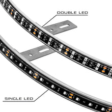 Load image into Gallery viewer, Oracle LED Illuminated Wheel Rings - Double LED - Blue