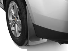 Load image into Gallery viewer, WeatherTech 2020+ GMC Sierra 2500HD/3500HD Rear No Drill Mudflaps - Black