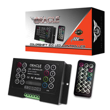 Load image into Gallery viewer, Oracle 7in High Powered LED Headlights - Black Bezel - ColorSHIFT 2.0