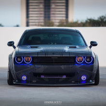 Load image into Gallery viewer, Oracle 08-14 Dodge Challenger Dynamic Surface Mount Headlight Halo Kit - - Dynamic
