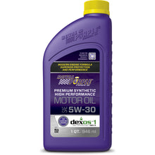 Load image into Gallery viewer, Royal Purple Premium Synthetic High Performance Multi-Grade 5W30 Motor Oil - 1 Quart