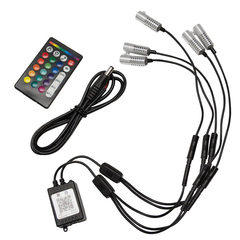 Oracle Fiber Optic LED Light Head - ColorSHIFT (4PCS) - ColorSHIFT