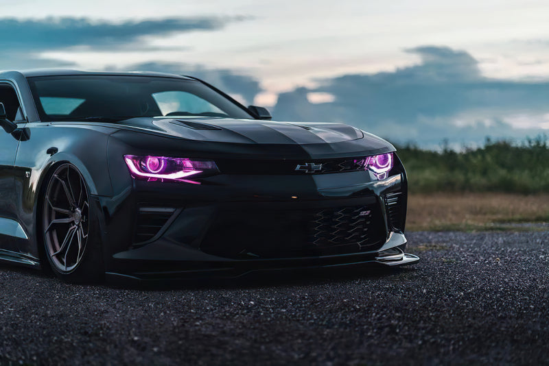Oracle 16-18 Chevy Camaro RGB+W Headlight DRL Upgrade Kit - ColorSHIFT w/o Controller