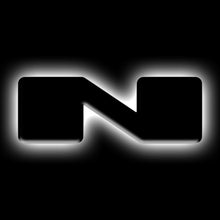 Load image into Gallery viewer, ORACLE Lighting Universal Illuminated LED Letter Badges - Matte Blk Surface Finish - N