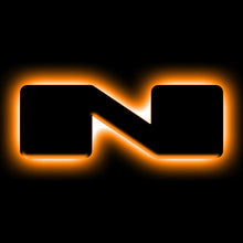 Load image into Gallery viewer, ORACLE Lighting Universal Illuminated LED Letter Badges - Matte Blk Surface Finish - N