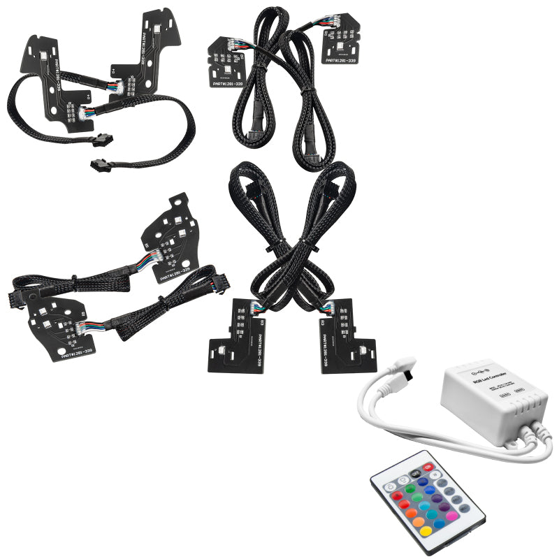 Oracle 19-21 Dodge RAM 1500 Reflector LED Headlight DRL Kit - w/Simple Controller