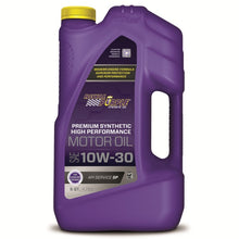 Load image into Gallery viewer, Royal Purple Premium Synthetic High Performance Multi-Grade 10W30 Motor Oil - 5 Quart
